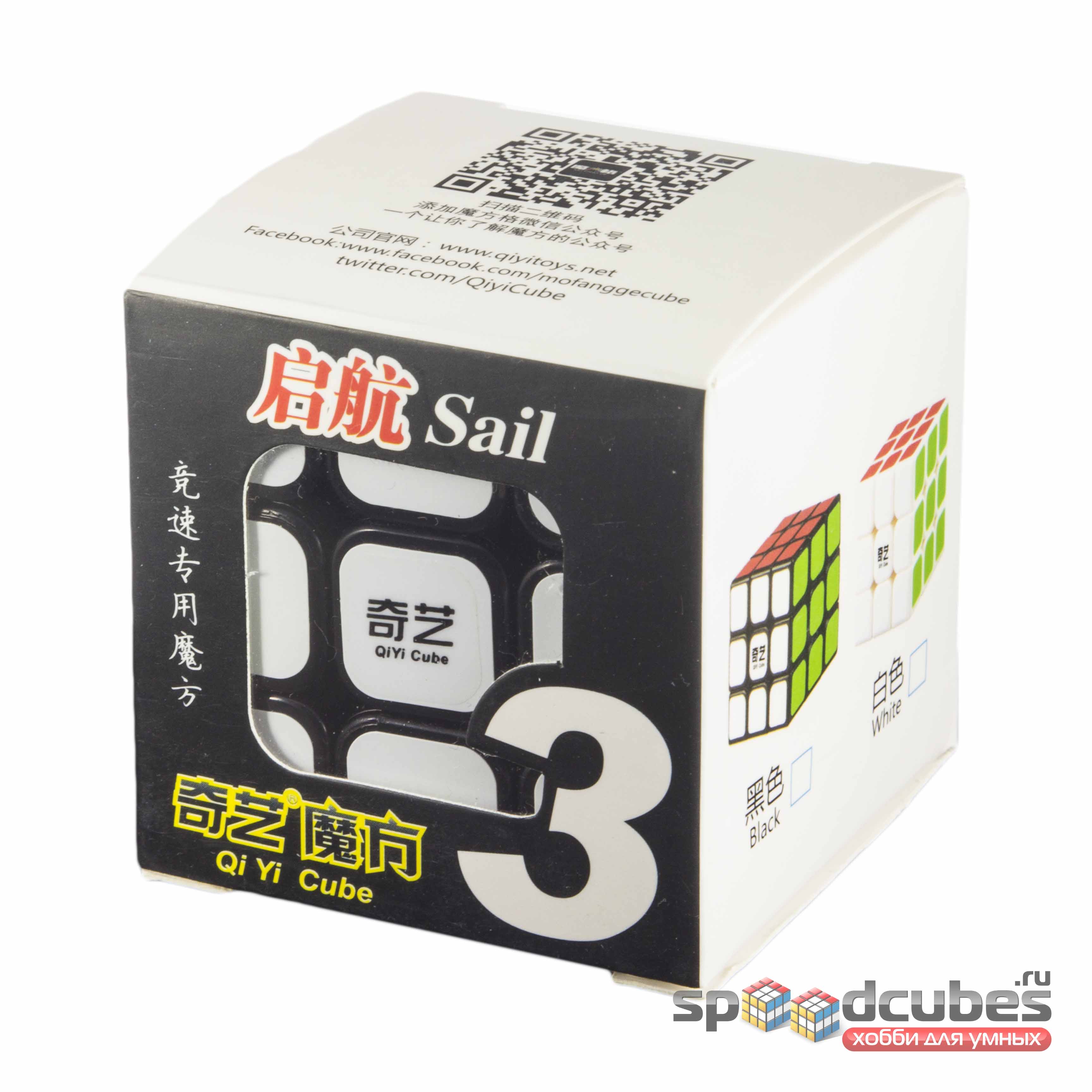 Qiyi Mofangge 3x3x3 Qihang Sail Black 3