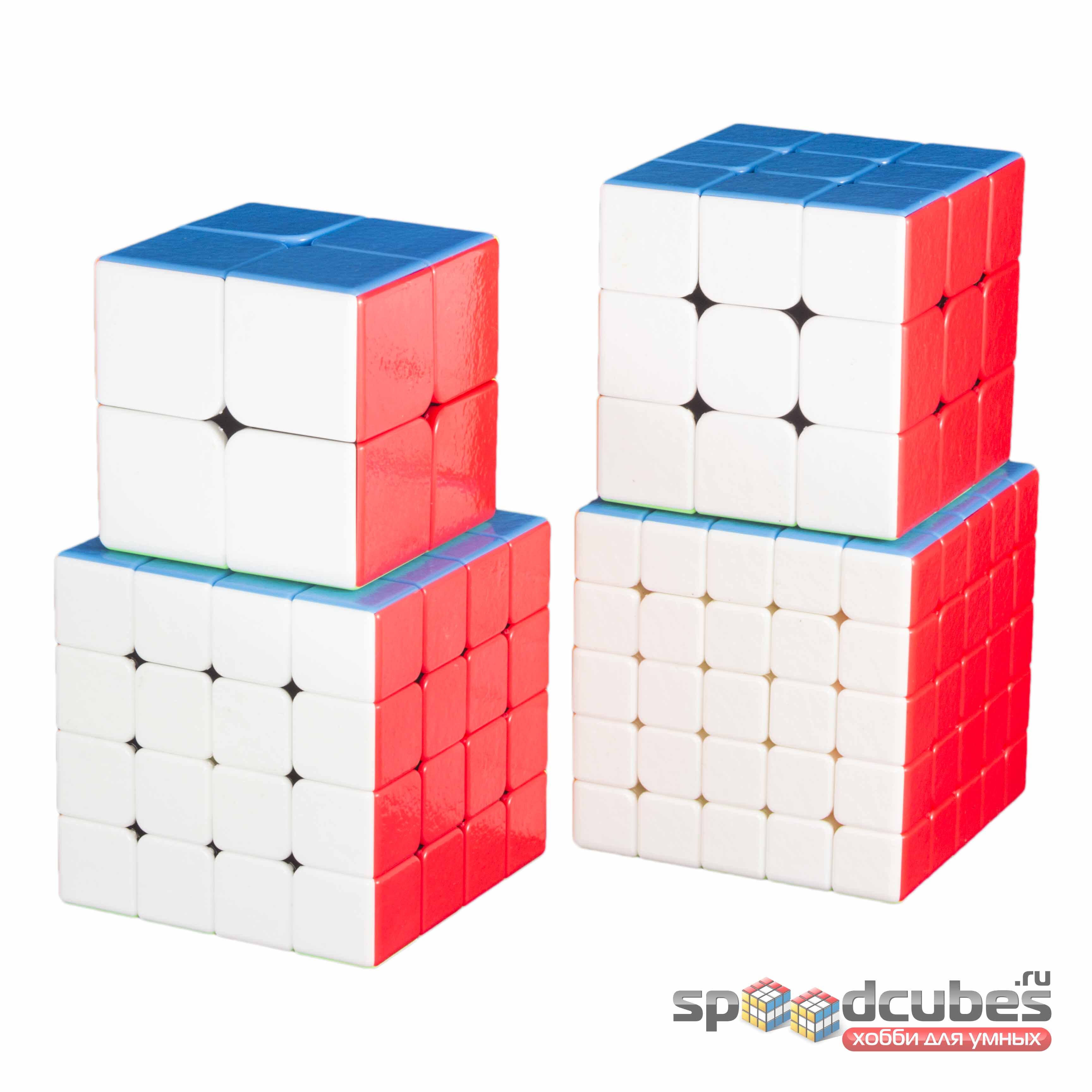 ShengShou GEM Gift Box (набор кубов 2х2, 3х3, 4х4, 5х5)