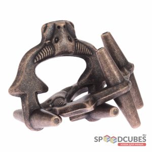 Металлическая головоломка "Оленьи рога"