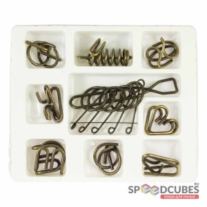 Набор металлических головоломок (9 шт)