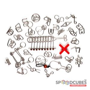 Набор металлических головоломок (32 шт.)