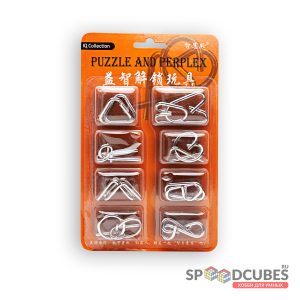 Металлические головоломки Orange (набор 8 шт.)