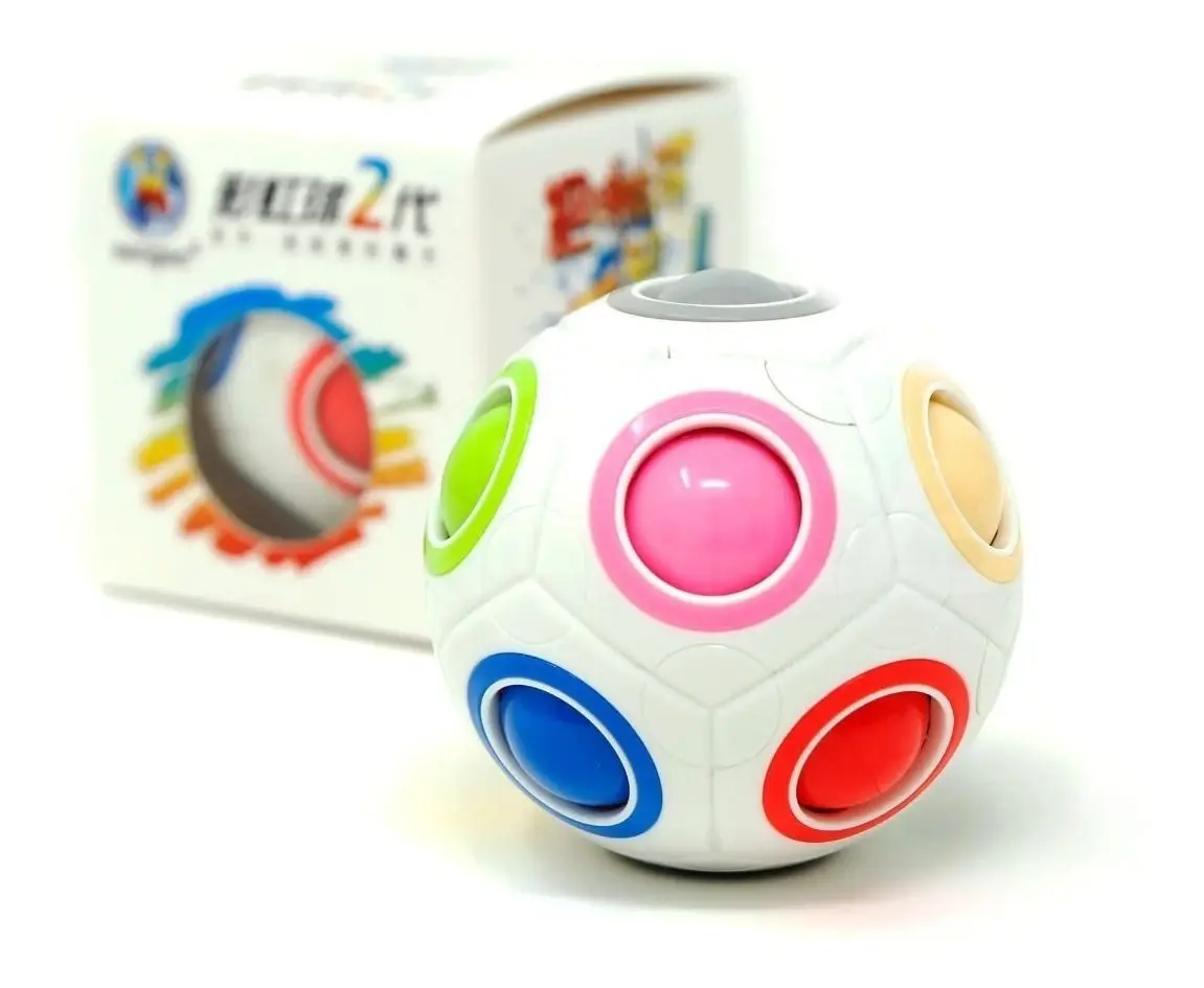 ShengShou Rainbow Ball 12 Holes (3D пятнашки, орбо)