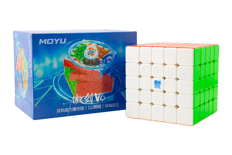 MoYu AoChuang 5x5x5 V6 Dual-track Magnetic UV Coated