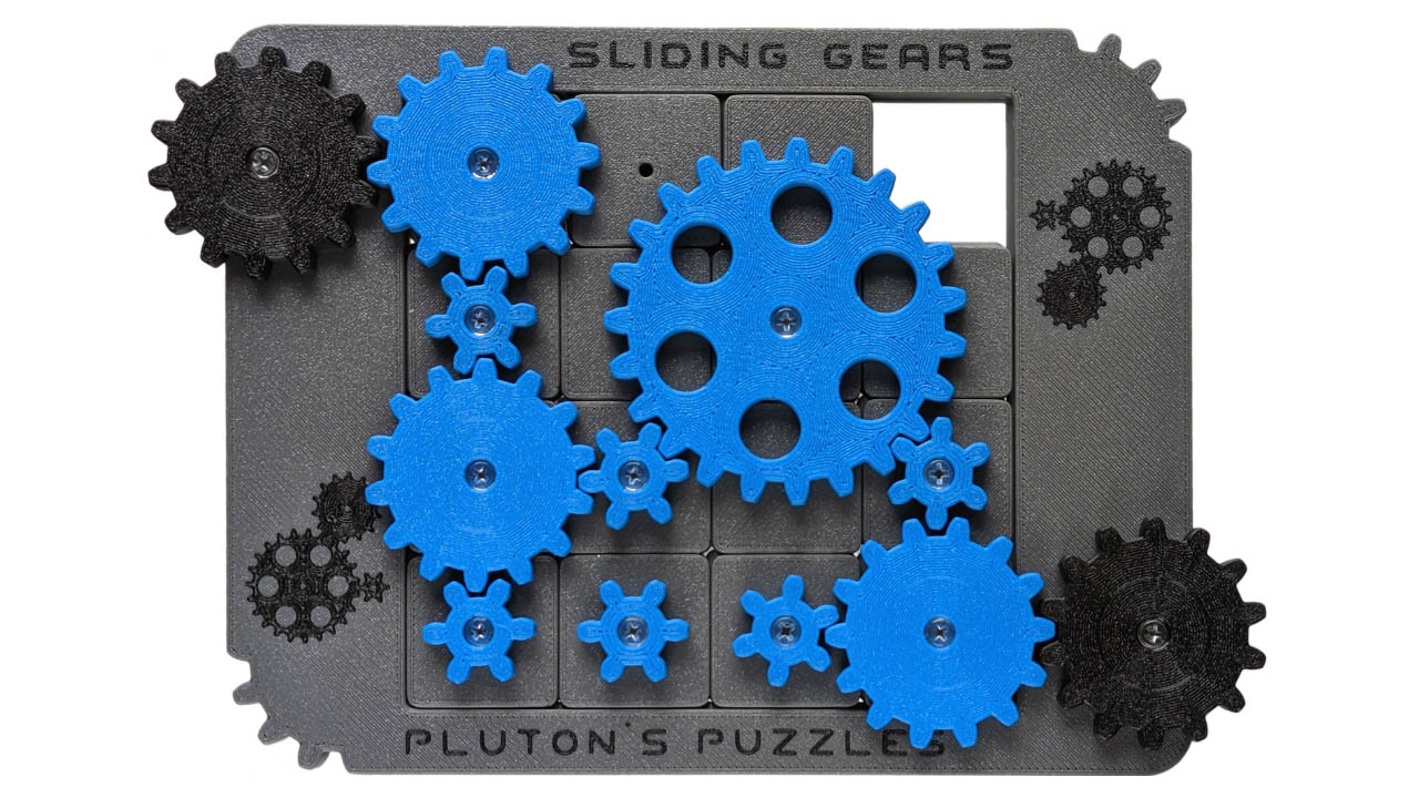 Sliding Gears 15 Puzzle