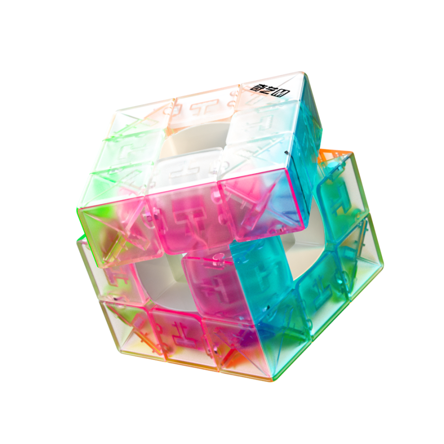Qiyi Void 3x3 Magnetic Uv Translucent Color (1)