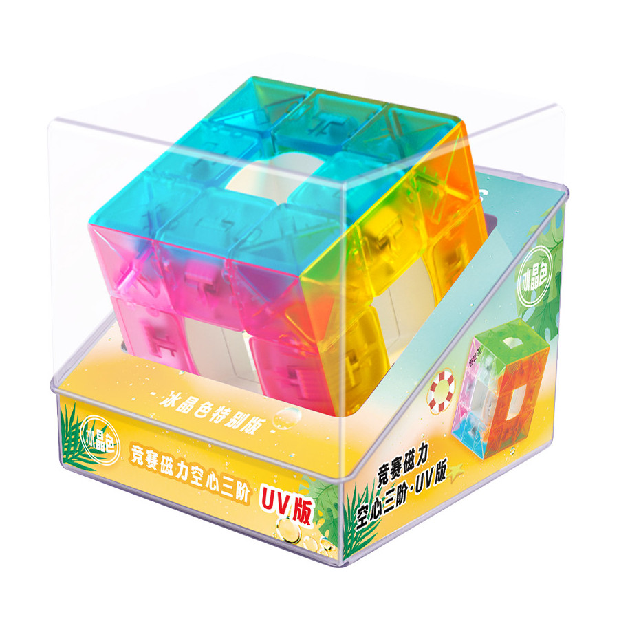 Qiyi Void 3x3 Magnetic Uv Translucent Color