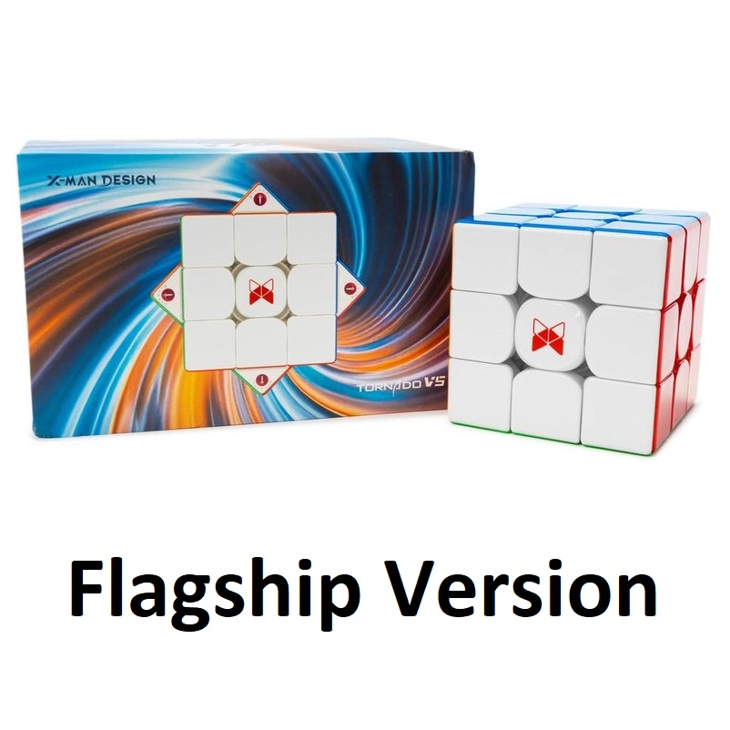 QiYi (MoFangGe) X-Man Tornado V5 3x3 M Flagship (Ball-Core + UV)