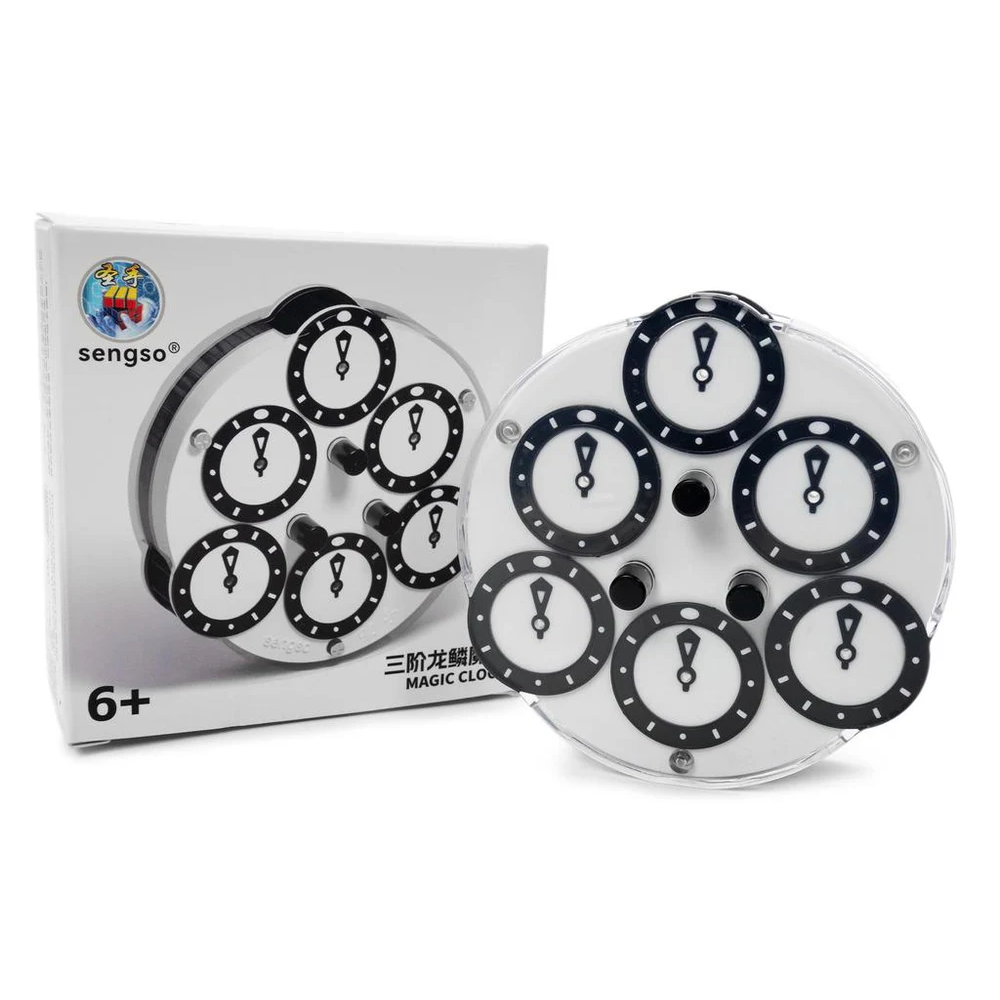 Shengshou 3x3 Clock V2 Magnetic 3